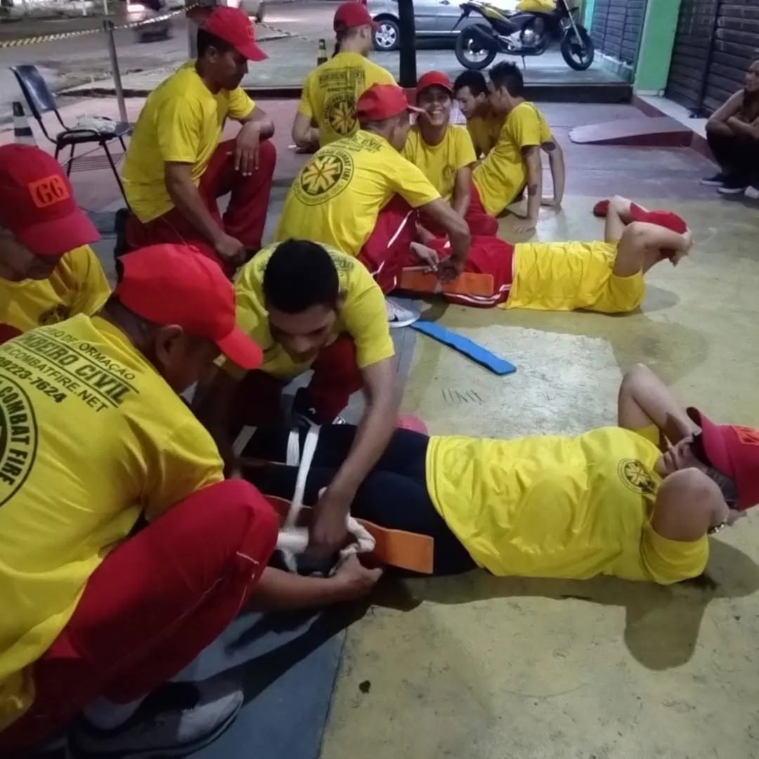 Treino de primeiros socorros